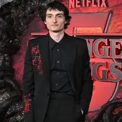 Finn Wolfhard, znany z roli Mike'a Wheelera w "Stranger Things", na premierze serialu.