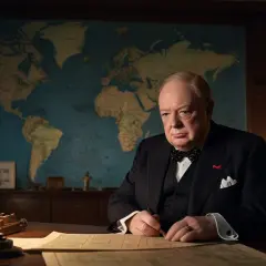 Film Czas Mroku: Dramat Churchilla w obliczu upadku Wielkiej Brytanii