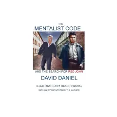 Okładka książki "The Mentalist Code" z dwoma mężczyznami w stylu retro, w tle uliczka. Poszukiwania Red Johna trwają.