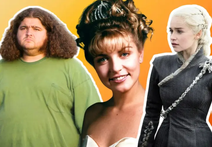 Postacie z seriali: Hurley z "Lost", Audrey Horne z "Miasteczka Twin Peaks" i Daenerys Targaryen z "Gry o tron" – ikony złotego wieku seriali.