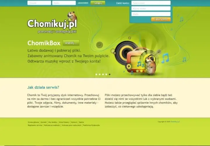 Filmy na Chomikuj - czy pobieranie jest legalne?