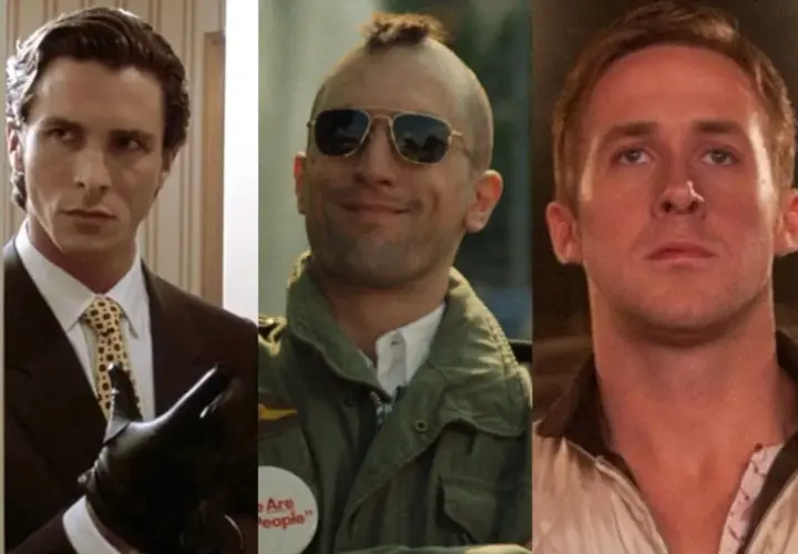 Trzech mężczyzn: Christian Bale w garniturze, Robert De Niro w wojskowej kurtce i Ryan Gosling. Jeden z nich to facet z Florydy.