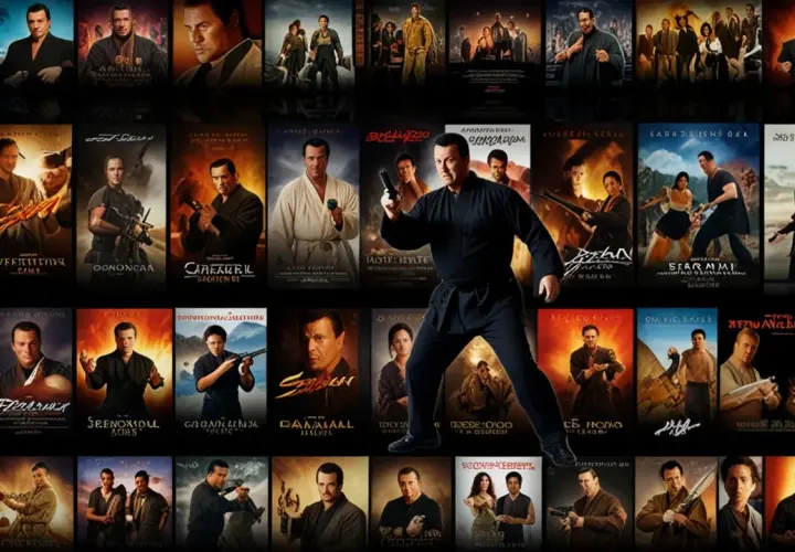 Kompletna lista filmów w których grał Steven Seagal - od debiutu do dziś