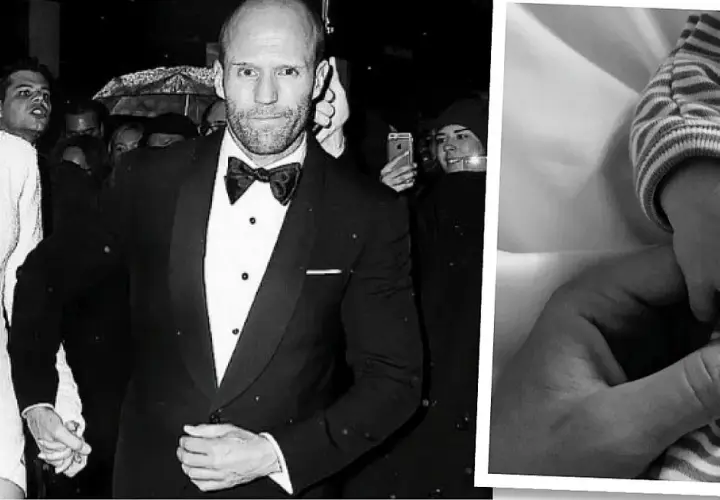 Jason Statham z dzieckiem: Hollywoodzki twardziel jako czuły ojciec