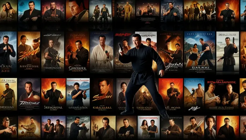 Kompletna lista filmów w których grał Steven Seagal - od debiutu do dziś