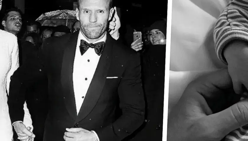 Jason Statham z dzieckiem: Hollywoodzki twardziel jako czuły ojciec