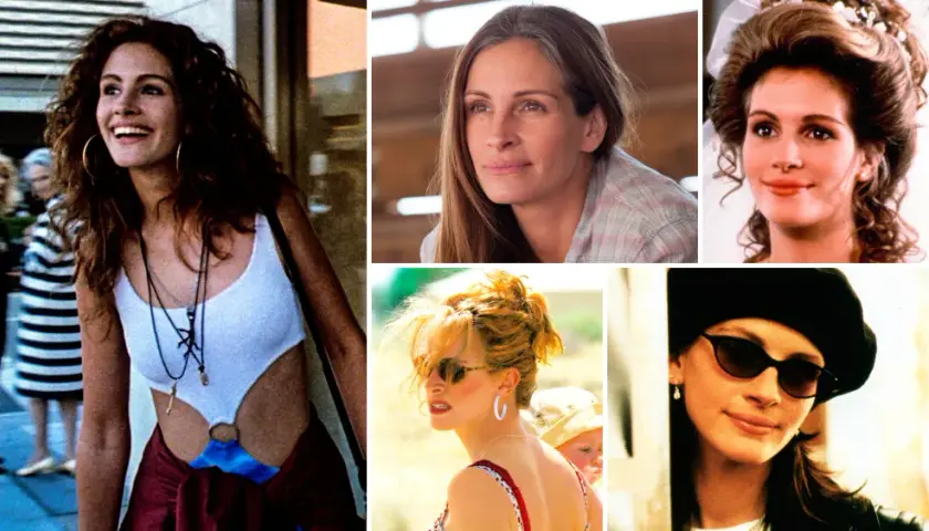 Wszystkie filmy w których grała Julia Roberts - kompletna filmografia aktorki