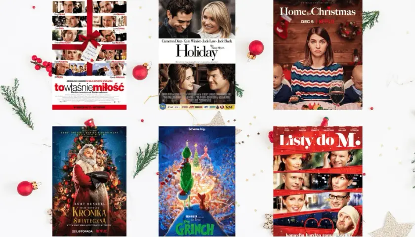 Najlepsze świąteczne filmy: kompletna lista klasyków i nowości