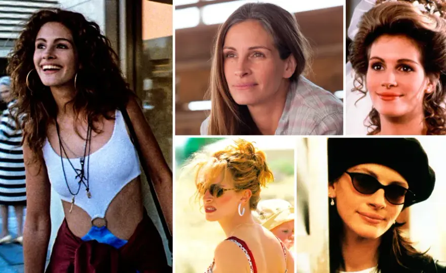 Wszystkie filmy w których grała Julia Roberts - kompletna filmografia aktorki