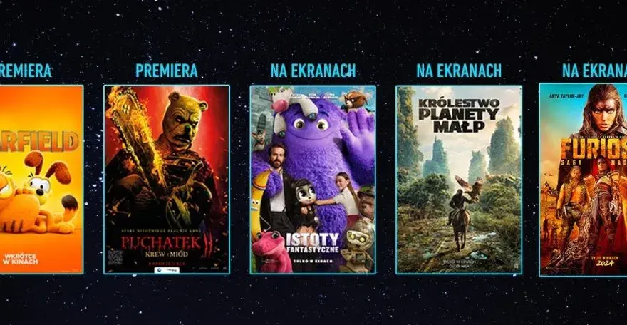 Aktualne filmy w kinach: sprawdź najciekawsze premiery kinowe miesiąca
