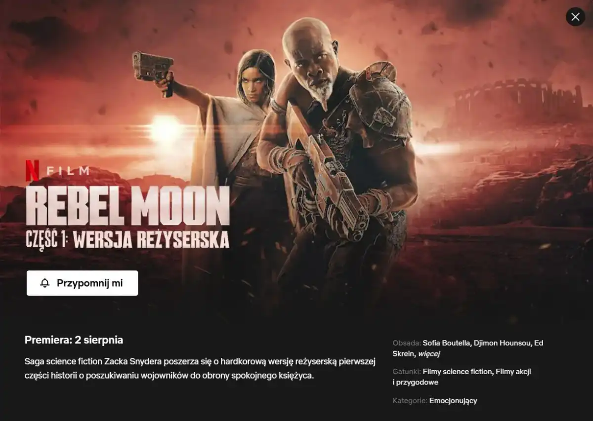 Rebel Moon wersja reżyserska: Brutalna wizja Snydera. Czy warto?