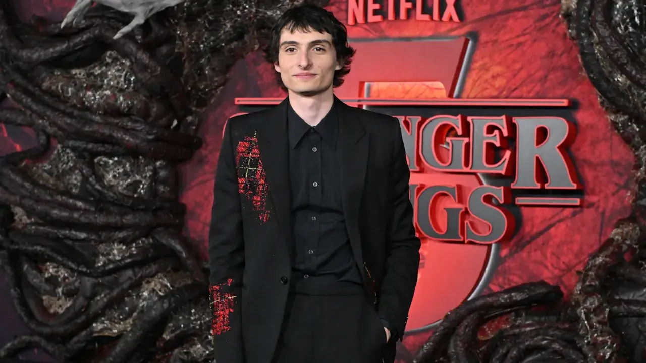 Finn Wolfhard, znany z roli Mike'a Wheelera w "Stranger Things", na premierze serialu.