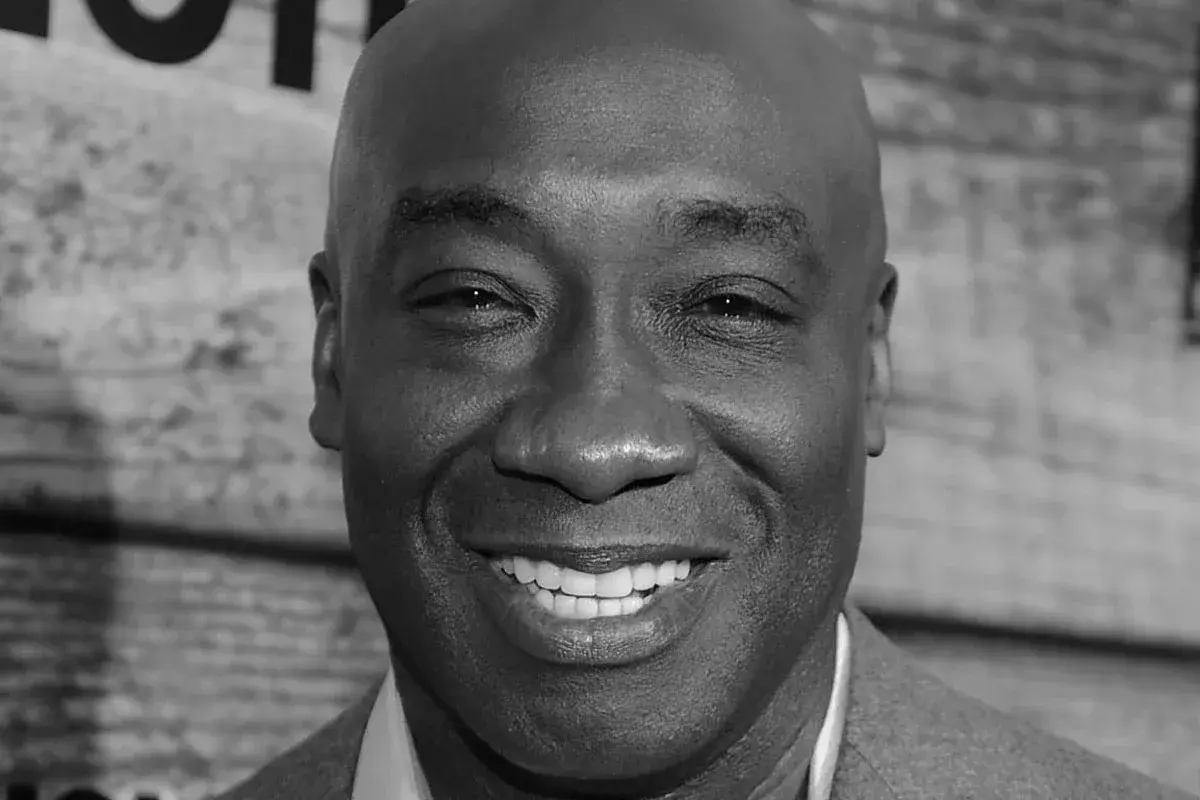 Uśmiechnięty Michael Clarke Duncan. Zmarł na zawał serca po długiej chorobie.