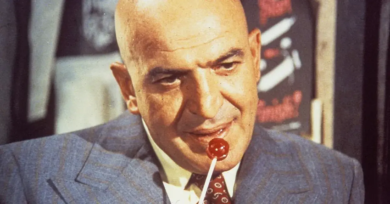 Telly Savalas z włosami: Czy rozpoznasz go przed Kojakiem?