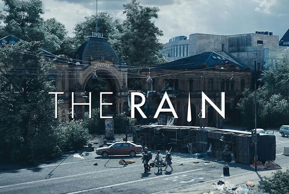 The Rain" - postapokaliptyczny serial, który wciąga jak najlepsze najnowsze seriale kryminalne skandynawskie. Zniszczone miasto, przewrócony autobus i grupa ocalałych.