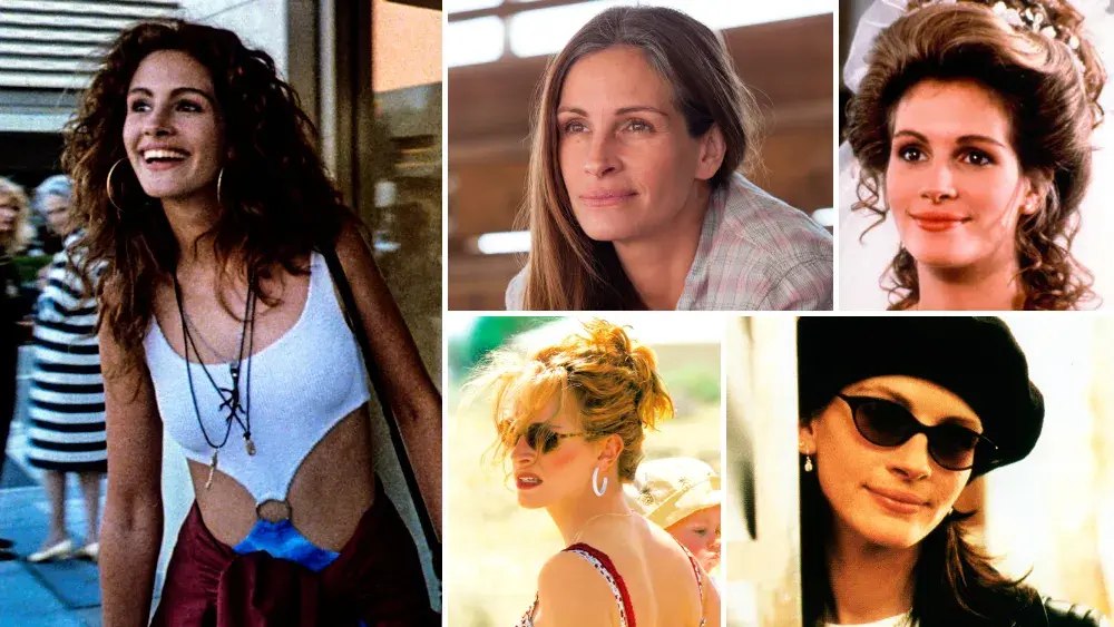Wszystkie filmy w których grała Julia Roberts - kompletna filmografia aktorki