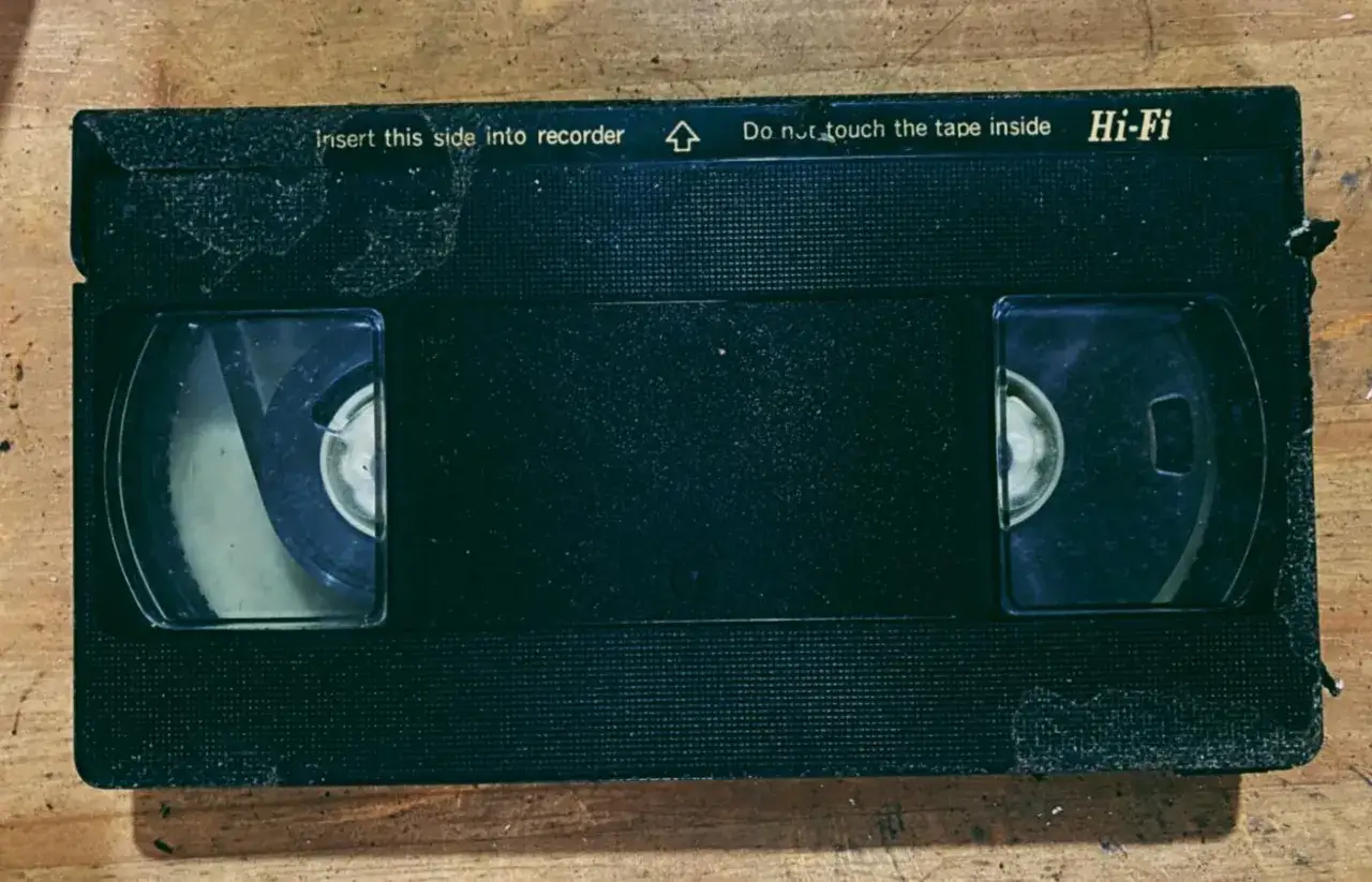 kaseta VHS lata 80 nostalgia