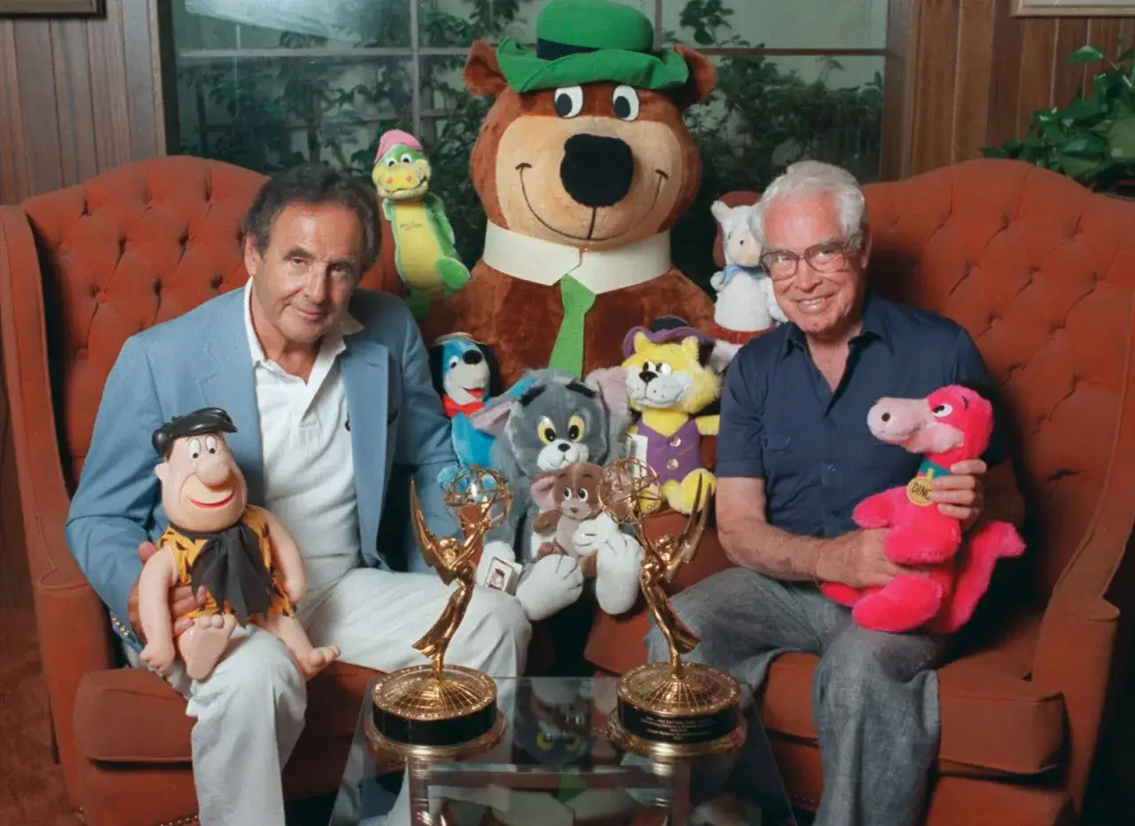 William Hanna Joseph Barbera portrait