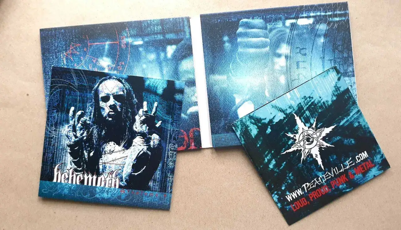 Vader Litany Behemoth Thelema 6 okładki