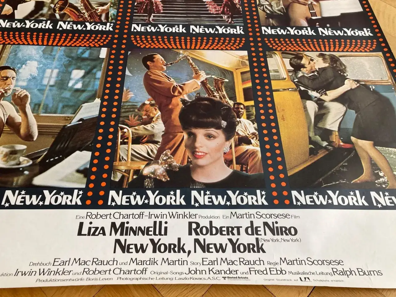 New York New York film 1977 plakat