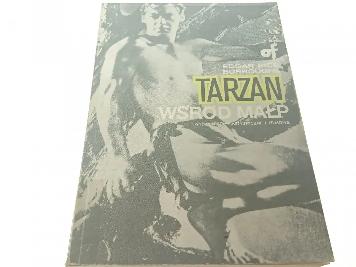 Tarzan wśród małp książka okładka