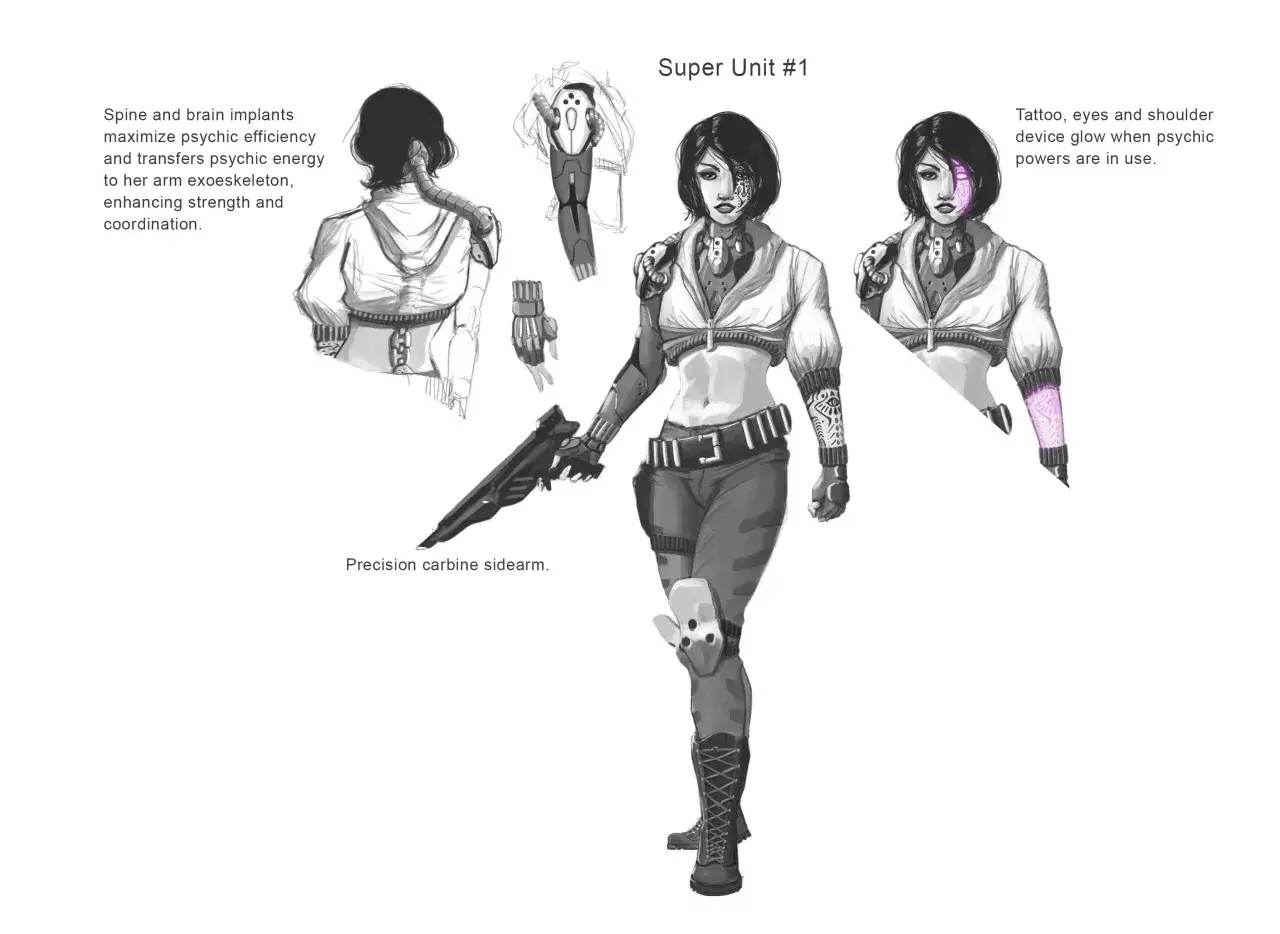 science fiction brain concept art