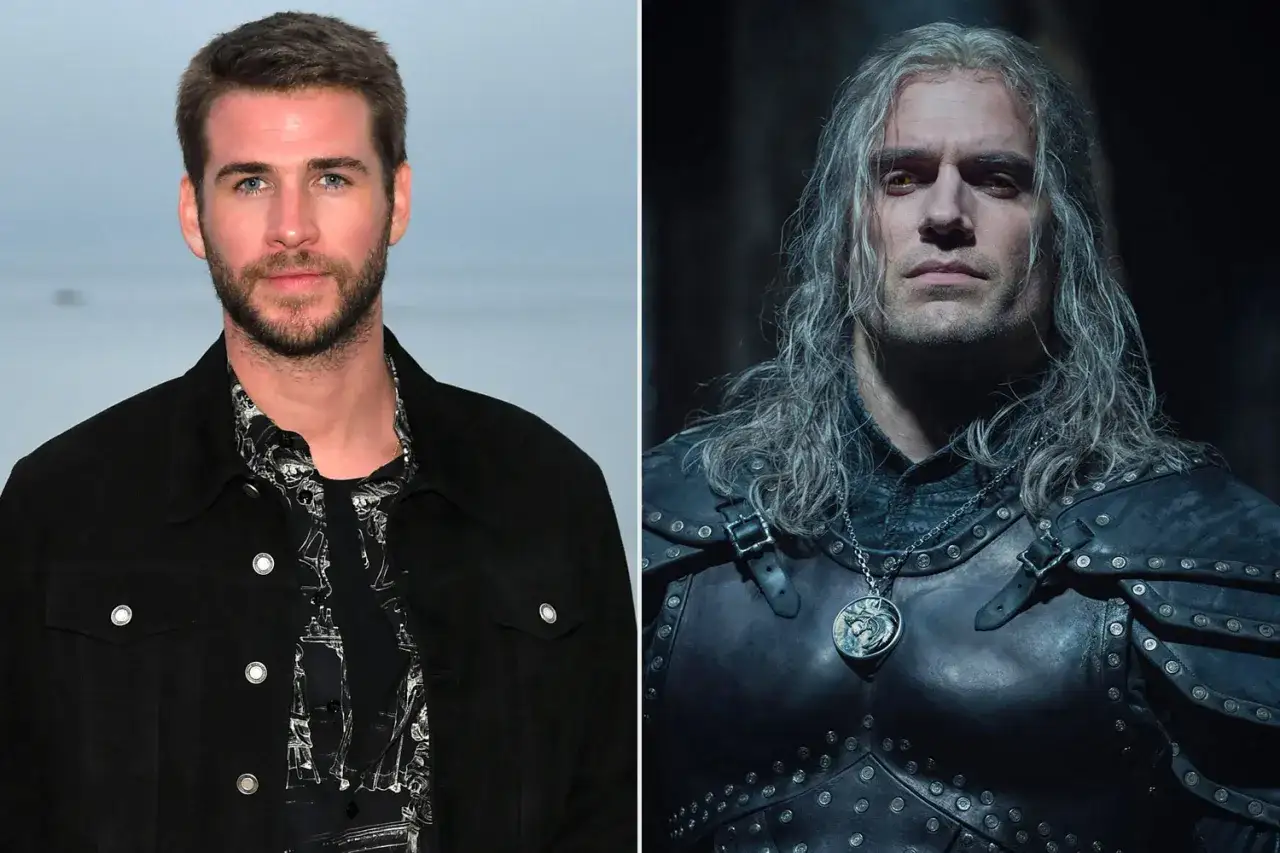 Liam Hemsworth jako nowy Wiedźmin. Obok Henry Cavill w roli Geralta.