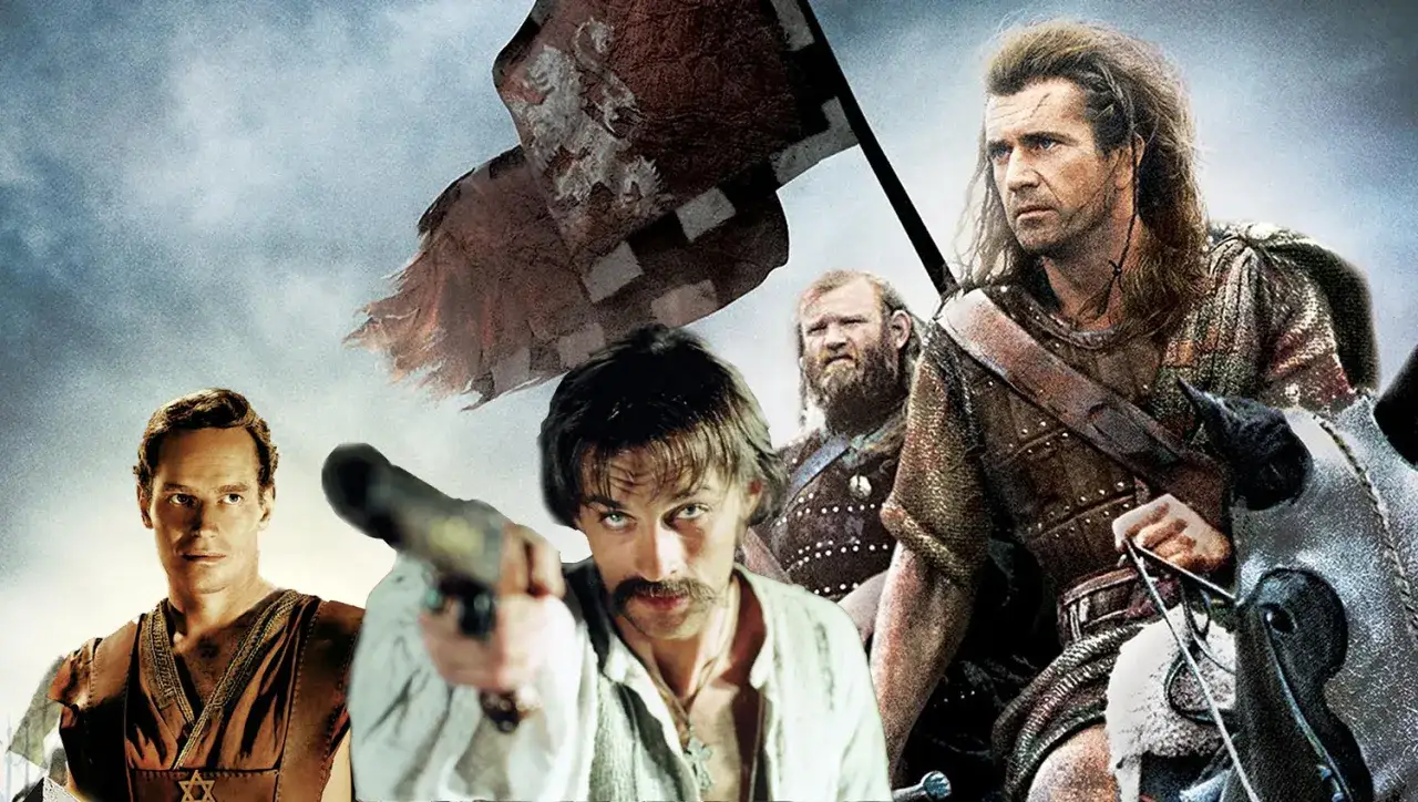 Najlepsze światowe filmy historyczne