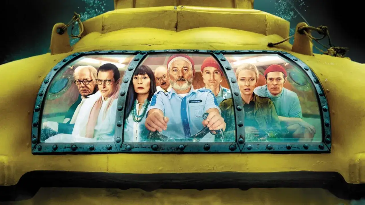 Podwodne życie ze Stevem Zissou plakat filmowy