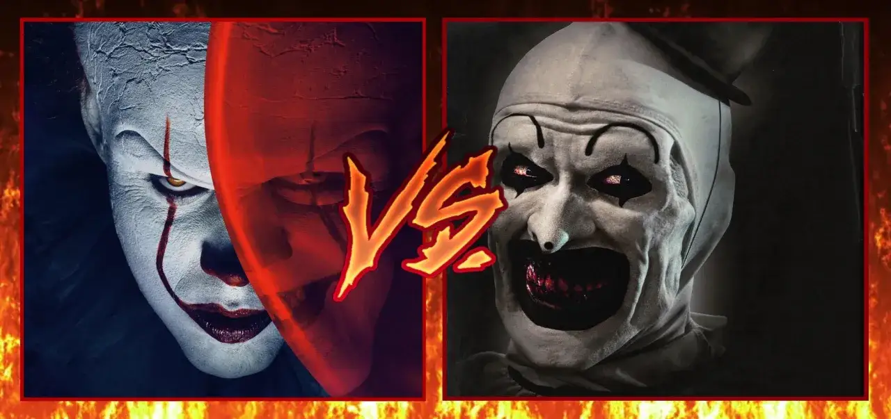 Pennywise Art the Clown porównanie