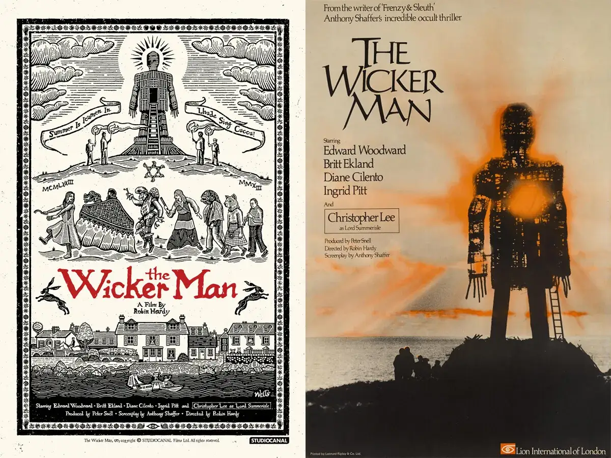 The Wicker Man 1973 plakat