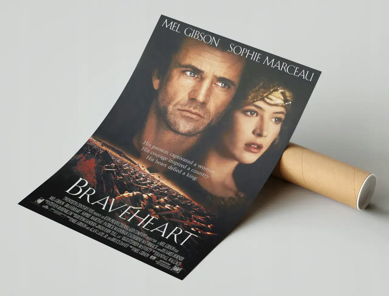 Plakat filmu Braveheart: Waleczne Serce