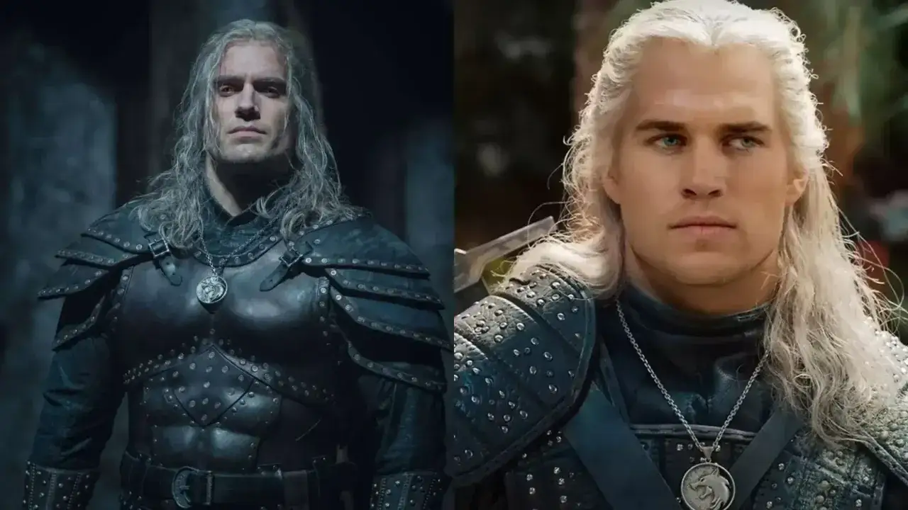 Porównanie dwóch aktorów w roli Geralta. Po lewej Henry Cavill, po prawej nowy wiedzmin aktor.