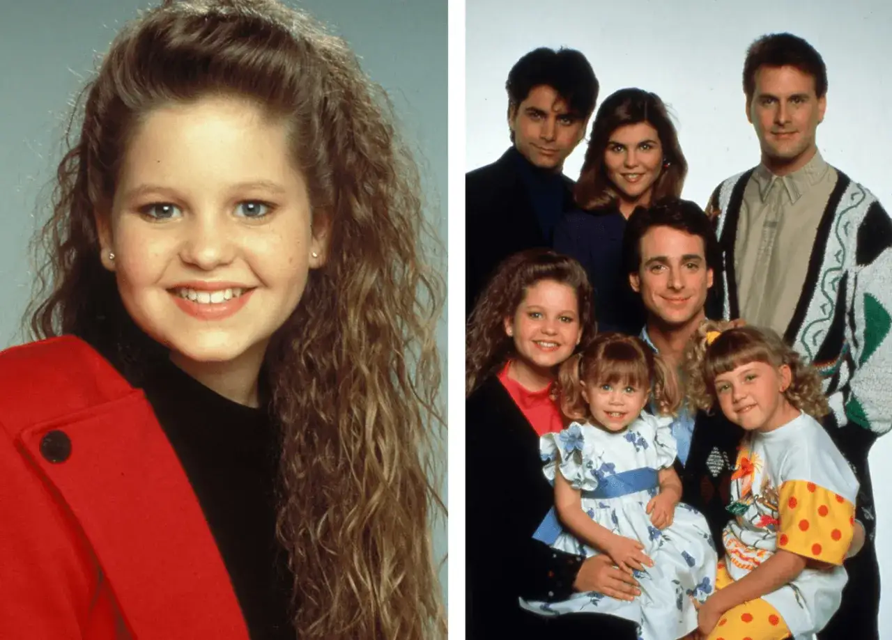 Pełniejsza chata obsada: Candace Cameron Bure, Bob Saget, John Stamos, Lori Loughlin i siostry Olsen.