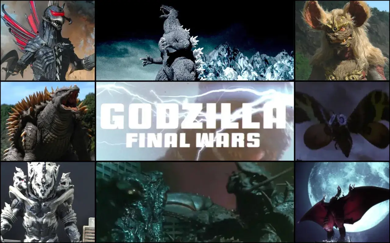 Godzilla Final Wars monster fight