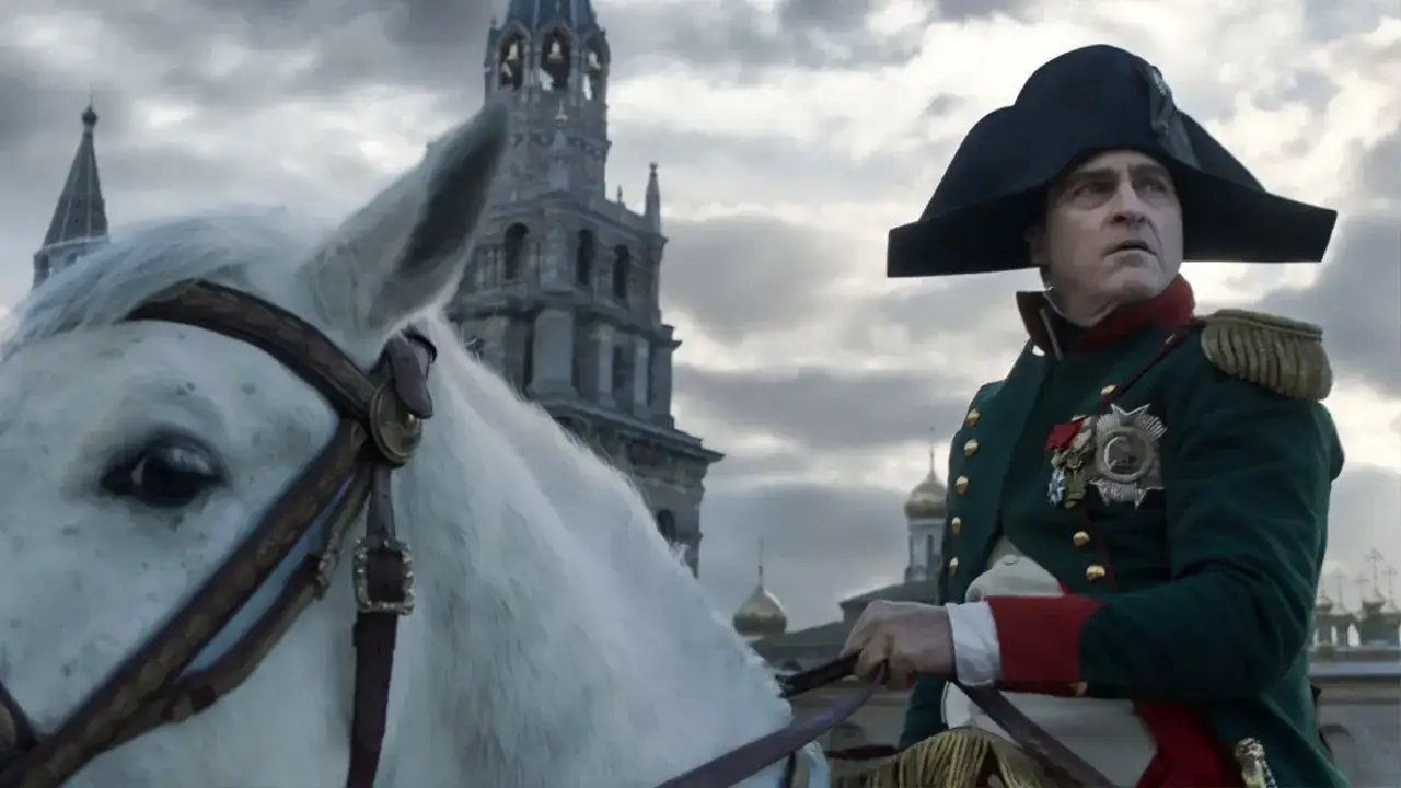 Napoleon film sceny batalistyczne Austerlitz Waterloo