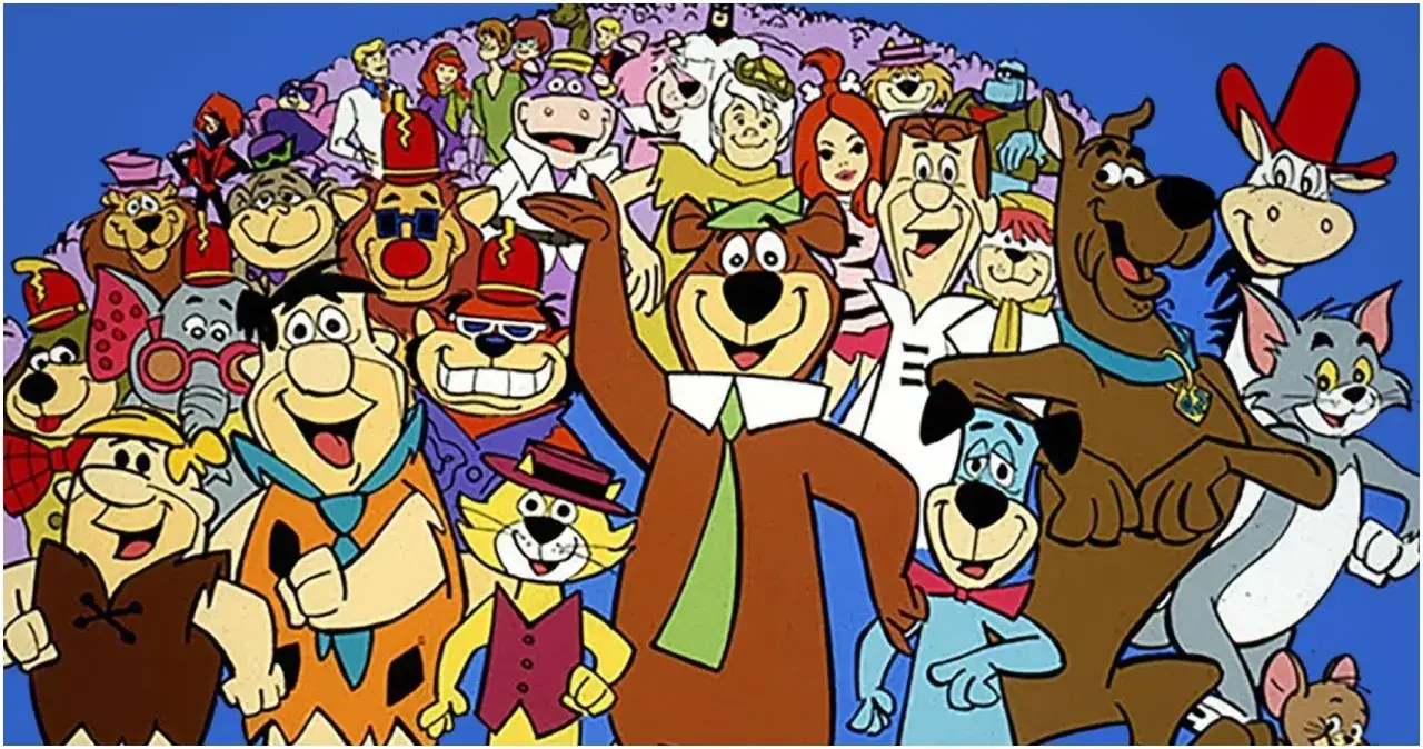 Hanna-Barbera characters collage