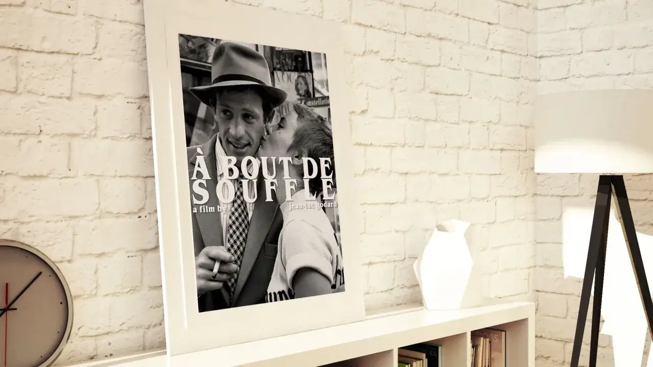 Jean-Luc Godard Do utraty tchu plakat