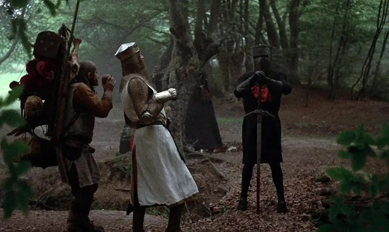 Monty Python i Święty Graal scena