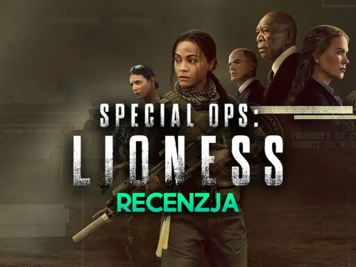 Zoe Saldana w serialu Special Ops: Lioness. Recenzja serialu, który ma wiele odcinków.