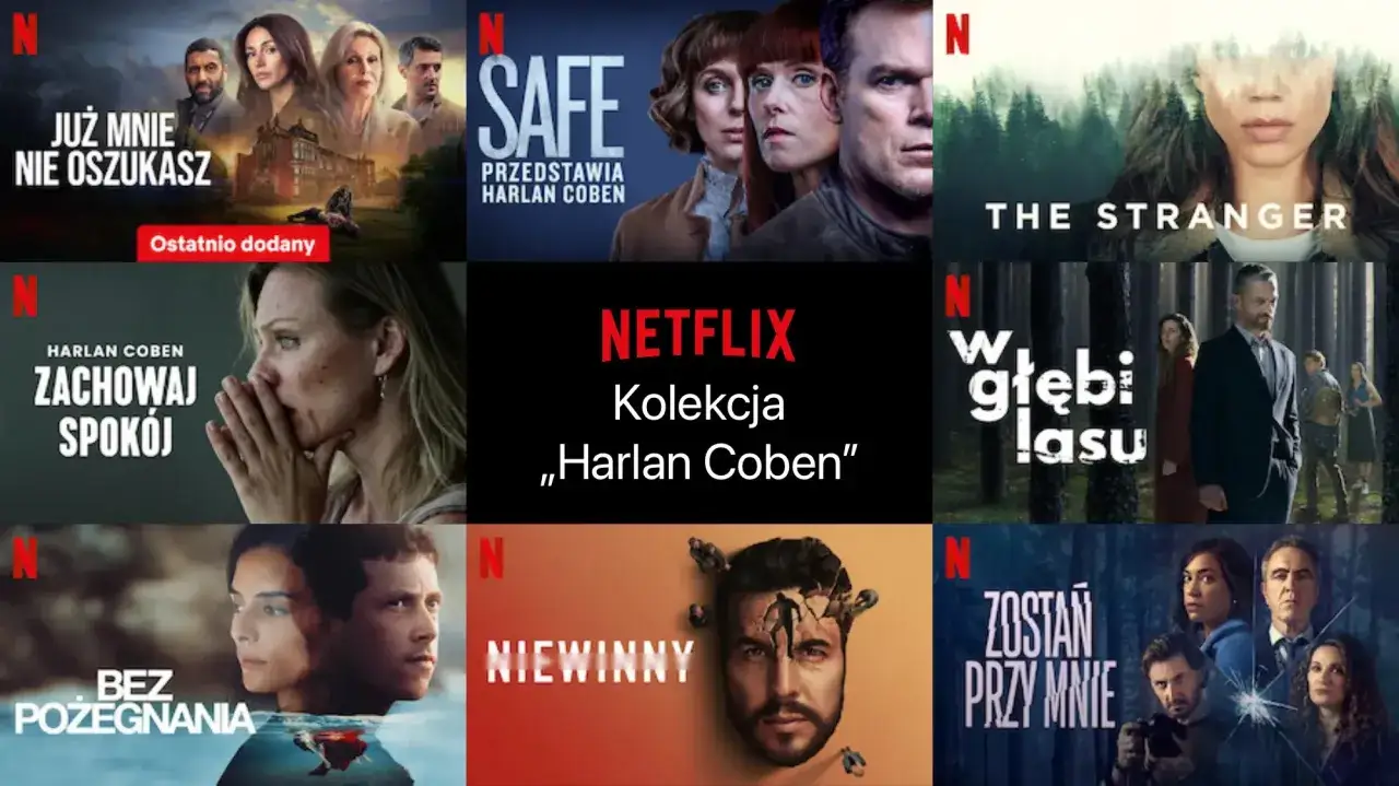 Kolekcja seriali Netflix Harlan Coben: 