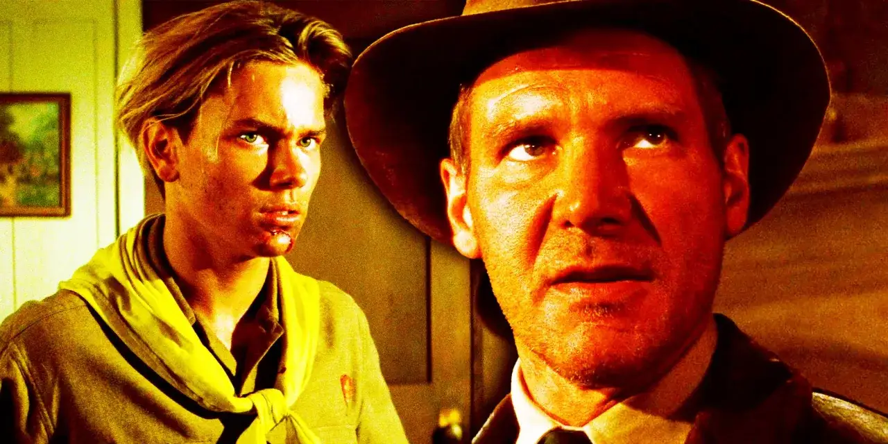 Młody Indiana Jones River Phoenix Corey Carrier Sean Patrick Flanery