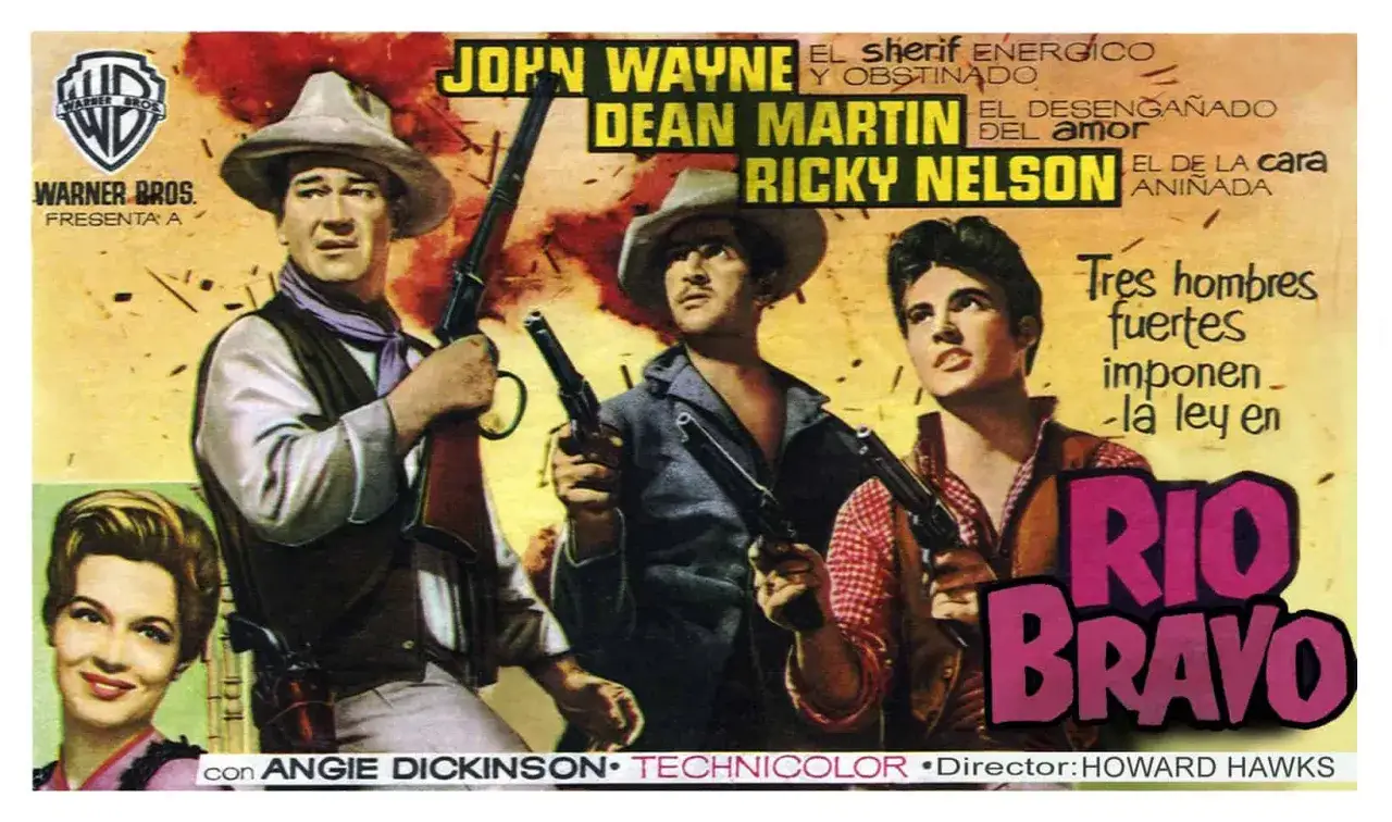 Rio Bravo 1959 plakat