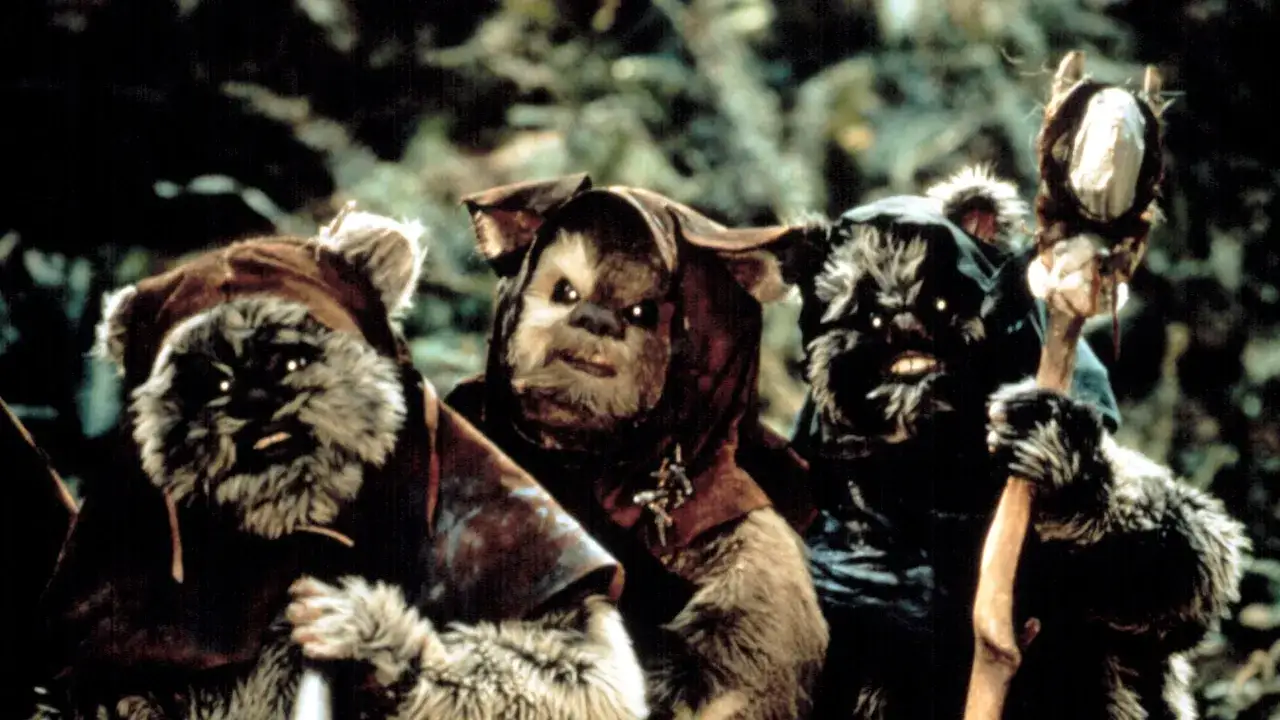 Ewoki z Gwiezdnych Wojen