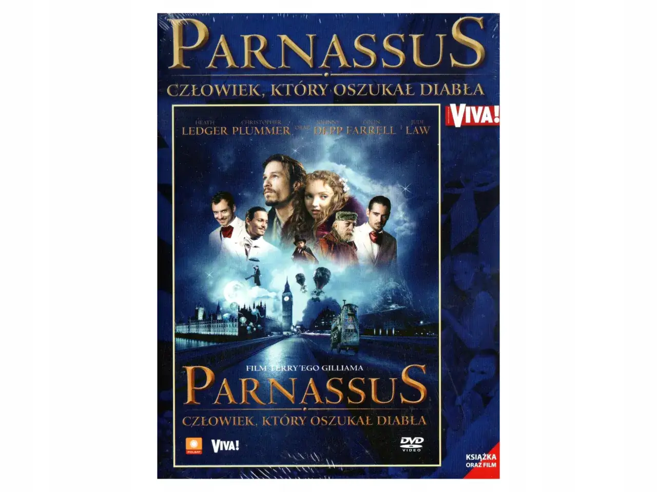 Parnassus człowiek który oszukał diabła plakat