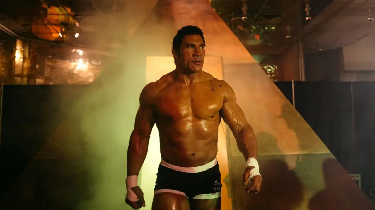 Dwayne The Rock Johnson na planie filmowym