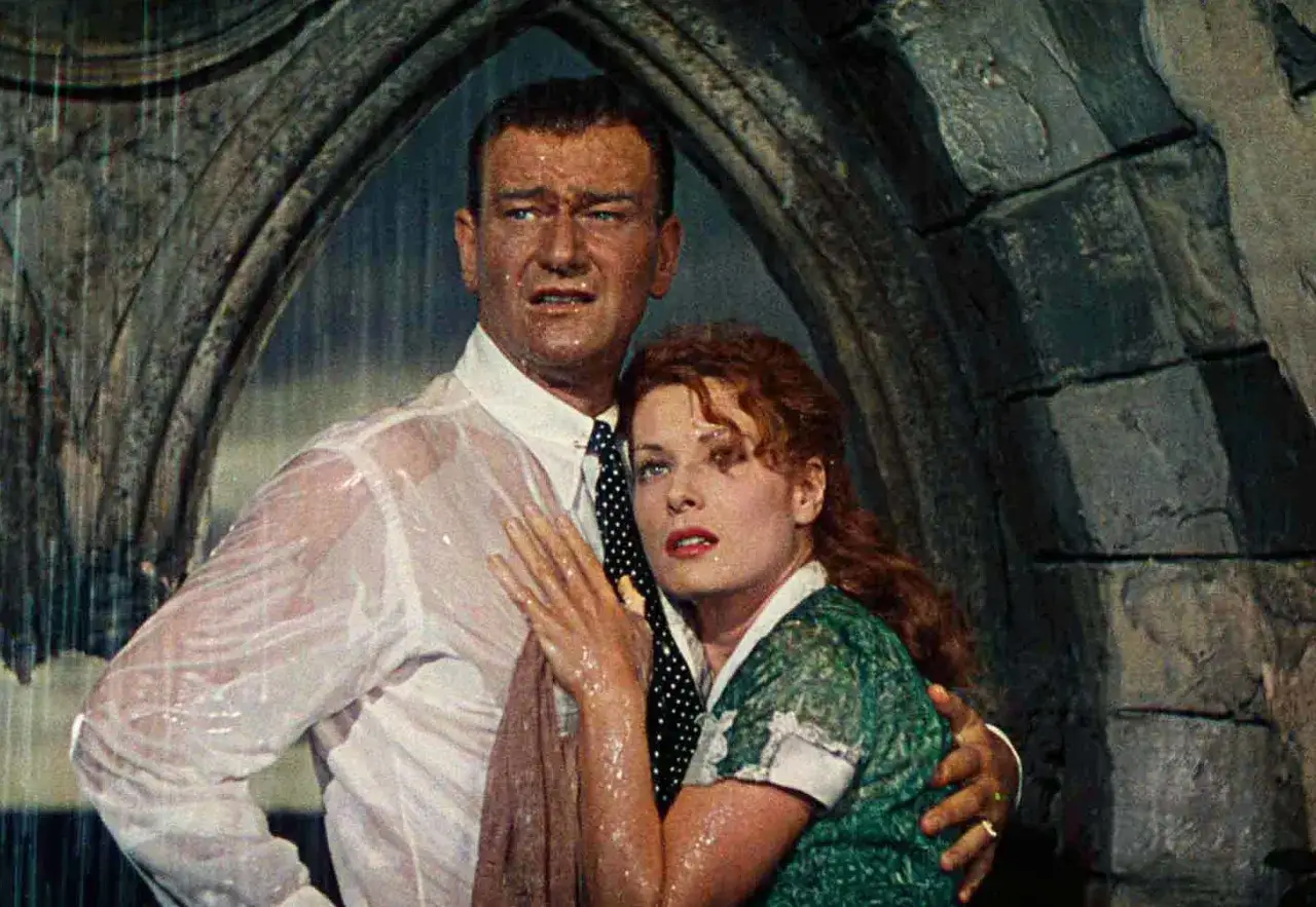 Maureen O'Hara w filmie Spokojny człowiek
