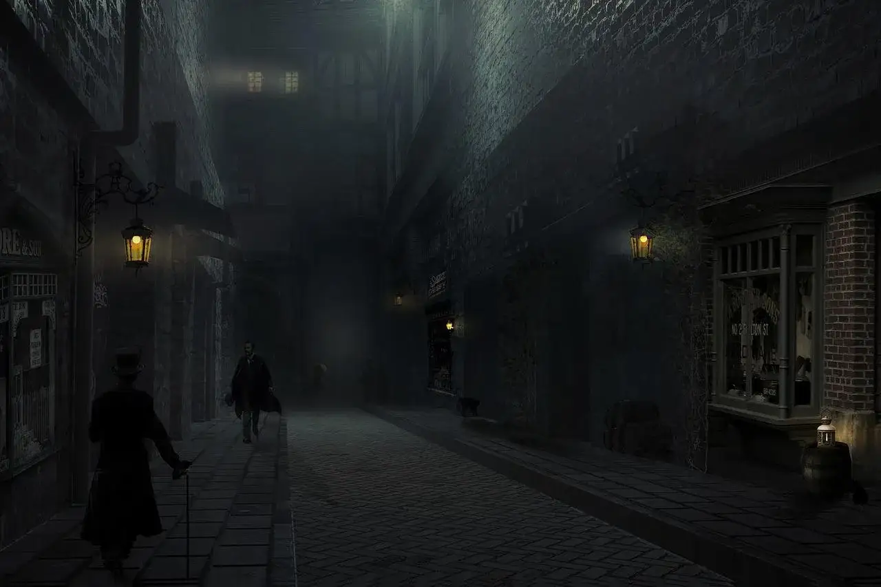 Mroczny Londyn XIX wieku, Whitechapel nocą