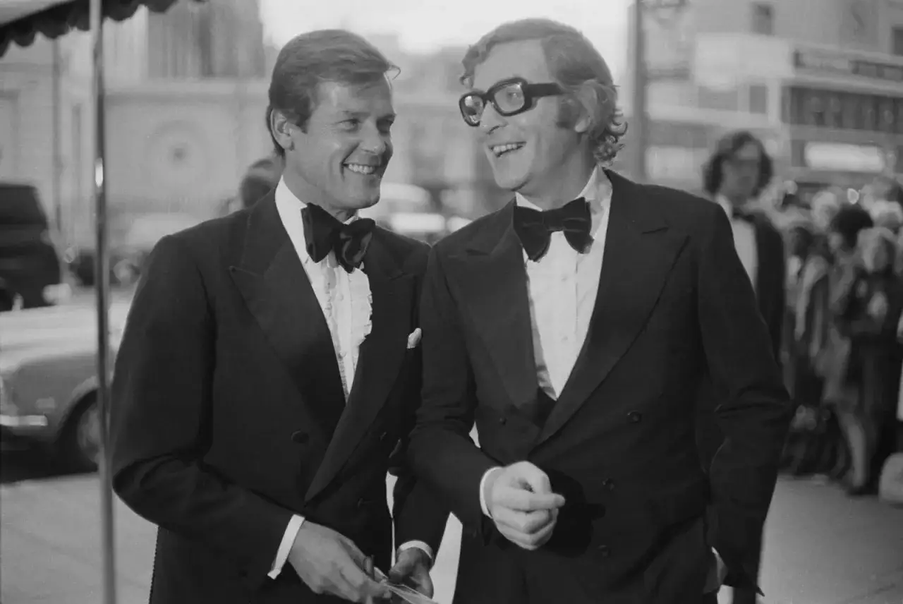 Michael Caine młody i stary