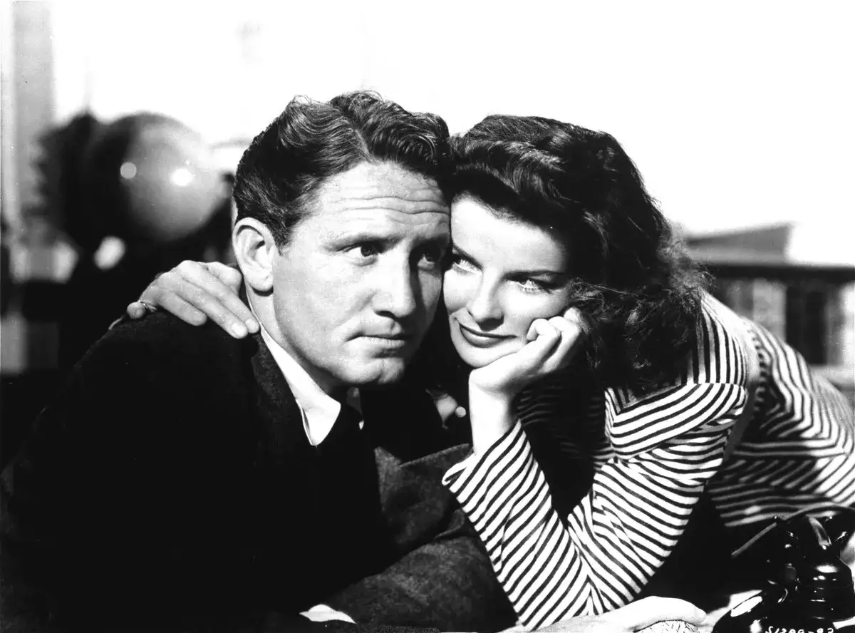 Spencer Tracy i Katharine Hepburn w filmie